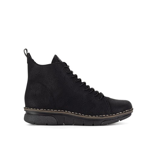 Trzewiki Rieker 73333-00 Czarny ze sklepu eobuwie.pl w kategorii Botki - zdjęcie 187044437