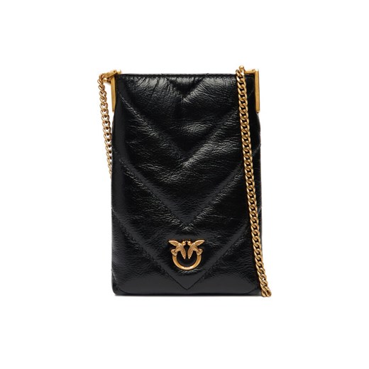Torebka na telefon PINKO Phone Case PCPL 105358 A2W2 Czarny ze sklepu eobuwie.pl w kategorii Etui - zdjęcie 187044456