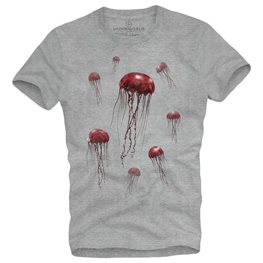 T-shirt męski UNDERWORLD Jellyfish ze sklepu morillo w kategorii T-shirty męskie - zdjęcie 187044907