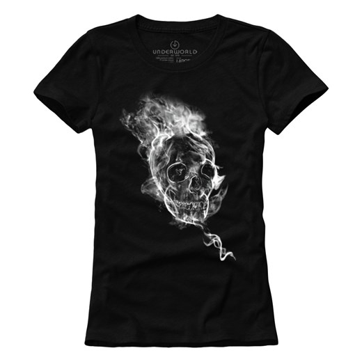 T-shirt damski UNDERWORLD Smoke Skull ze sklepu morillo w kategorii Bluzki damskie - zdjęcie 187045036