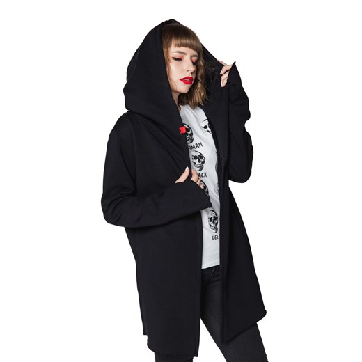 Bluza asymetryczna Assassin UNDERWORLD czarna ze sklepu morillo w kategorii Bluzy damskie - zdjęcie 187045038