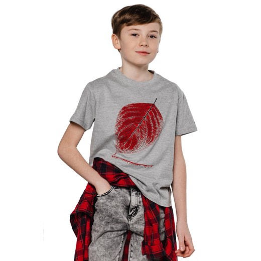 T-shirt dziecięcy UNDERWORLD Leaf ze sklepu morillo w kategorii T-shirty chłopięce - zdjęcie 187045059