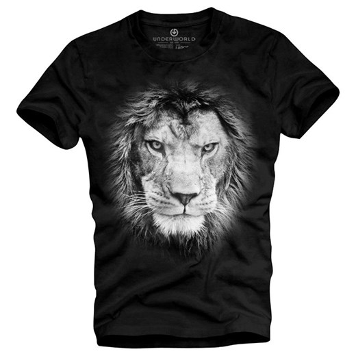 T-shirt męski UNDERWORLD Lion ze sklepu morillo w kategorii T-shirty męskie - zdjęcie 187045205