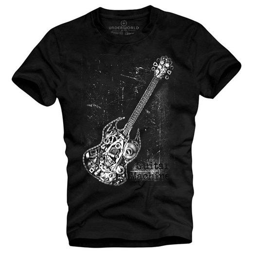 T-shirt męski UNDERWORLD Guitar machine ze sklepu morillo w kategorii T-shirty męskie - zdjęcie 187045575