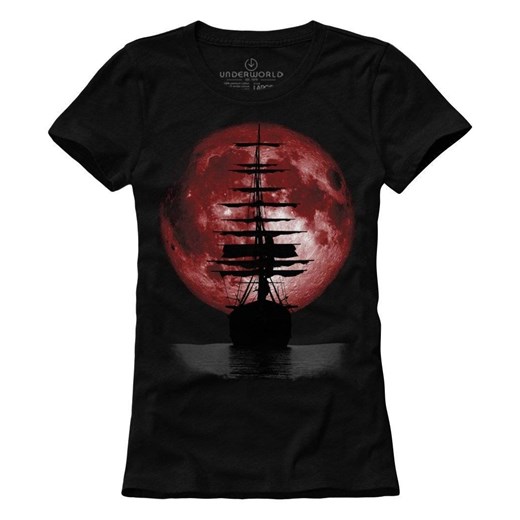 T-shirt damski UNDERWORLD Ship Czerwony ze sklepu morillo w kategorii Bluzki damskie - zdjęcie 187045898