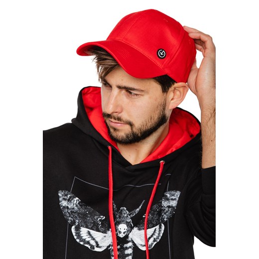 Czapka z daszkiem Underworld czerwona ze sklepu morillo w kategorii Czapki z daszkiem męskie - zdjęcie 187046216
