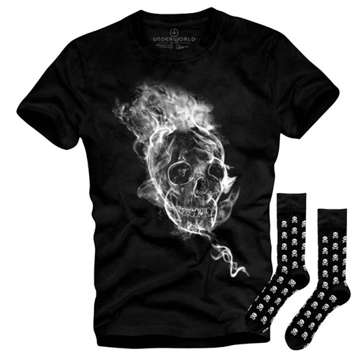 Zestaw koszulka i skarpety Underworld Skull ze sklepu morillo w kategorii T-shirty męskie - zdjęcie 187046557