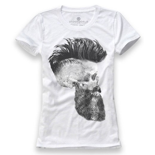 T-shirt damski UNDERWORLD Skull with a beard ze sklepu morillo w kategorii Bluzki damskie - zdjęcie 187046685