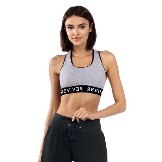 Top fitness Reviver F5511 szary ze sklepu kontri.pl w kategorii Biustonosze - zdjęcie 187047966