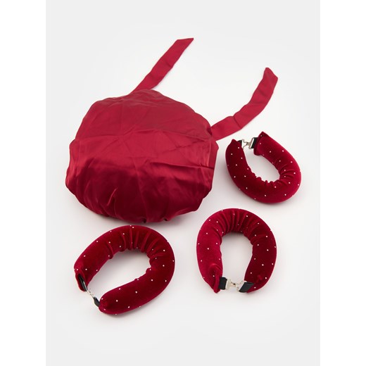 Sinsay - Zestaw do kręcenia włosów - czerwony Sinsay One Size Sinsay