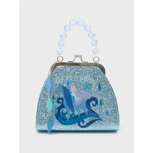 Sinsay - Mała torebka z koralikami Frozen - błękitny ze sklepu Sinsay w kategorii Torby i walizki dziecięce - zdjęcie 187049238