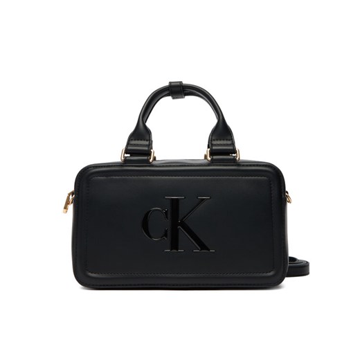 Torebka Calvin Klein Bold Ck Bauletto Crossbody LV04F3411G Czarny ze sklepu eobuwie.pl w kategorii Torebki damskie - zdjęcie 187051618