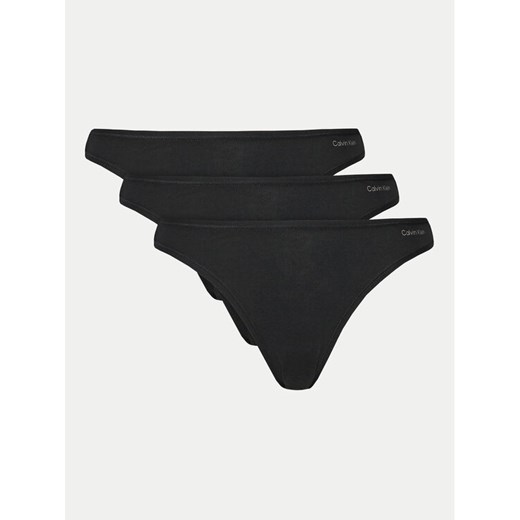 Calvin Klein Underwear Komplet fig 000QD5218E Czarny ze sklepu MODIVO w kategorii Majtki damskie - zdjęcie 187051768