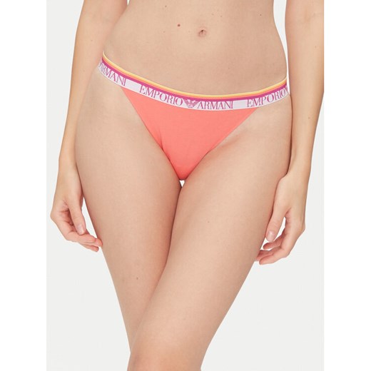 Emporio Armani Underwear Komplet stringów EW000405 AF10883 M4008 Różowy ze sklepu MODIVO w kategorii Majtki damskie - zdjęcie 187051795