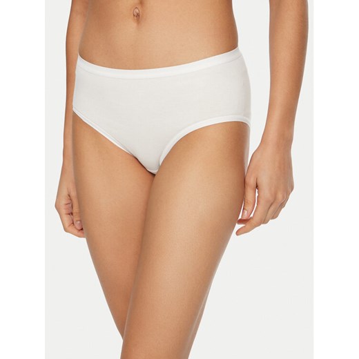 Triumph Komplet fig klasycznych z wysokim stanem Sense Of Cotton 10225046 Biały ze sklepu MODIVO w kategorii Majtki damskie - zdjęcie 187051885