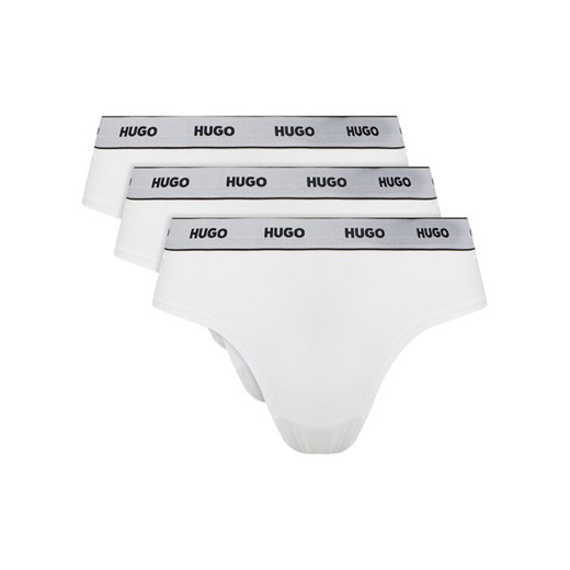 HUGO Komplet fig Triplet Pack Briefs 50545694 Biały ze sklepu MODIVO w kategorii Majtki damskie - zdjęcie 187051895