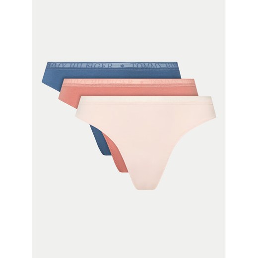 Tommy Hilfiger Komplet stringów UW0UW04890 Kolorowy - id: 0000303407858 - marki Tommy Hilfiger - 187051898 Tommy Hilfiger Komplet stringów UW0UW04890 Kolorowy ze sklepu MODIVO w kategorii Majtki damskie - zdjęcie 187051898