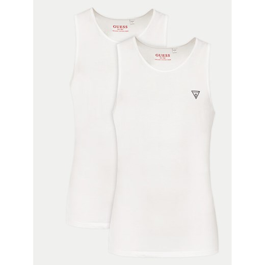 Guess Komplet tank topów U97G15 KCD31 Biały Regular Fit - id: 0000304242175 - marki Guess - 187051908 Guess Komplet tank topów U97G15 KCD31 Biały Regular Fit ze sklepu MODIVO w kategorii T-shirty męskie - zdjęcie 187051908