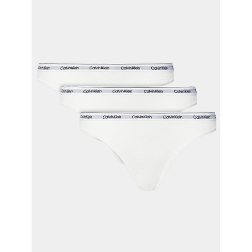 Calvin Klein Underwear Komplet fig 000QD5207E Biały ze sklepu MODIVO w kategorii Majtki damskie - zdjęcie 187051935