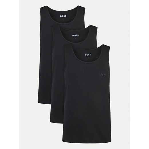 BOSS Komplet tank topów 50542132 Czarny Regular Fit ze sklepu MODIVO w kategorii T-shirty męskie - zdjęcie 187051937
