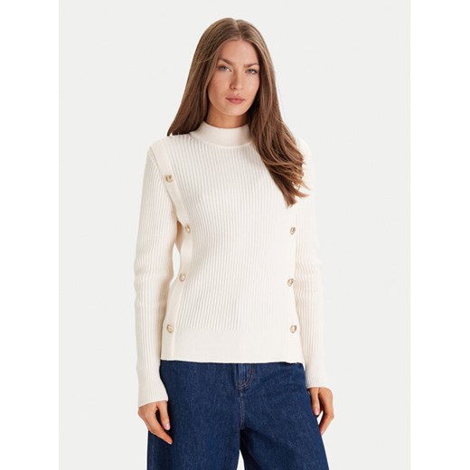 Morgan Sweter 252-MCOOL Beżowy Regular Fit ze sklepu MODIVO w kategorii Swetry damskie - zdjęcie 187051956