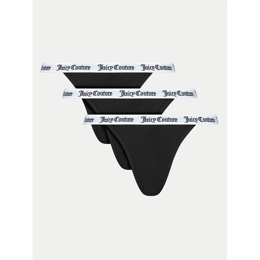 Juicy Couture Komplet fig Diddy JCLBR224572 Czarny ze sklepu MODIVO w kategorii Majtki damskie - zdjęcie 187051975