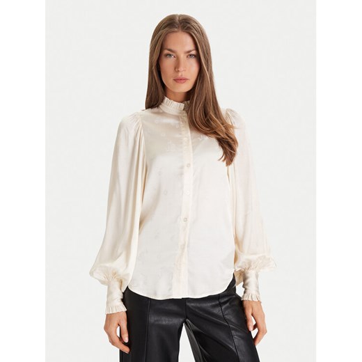 TWINSET Koszula 252TT2362 Beżowy Loose Fit ze sklepu MODIVO w kategorii Koszule damskie - zdjęcie 187052048