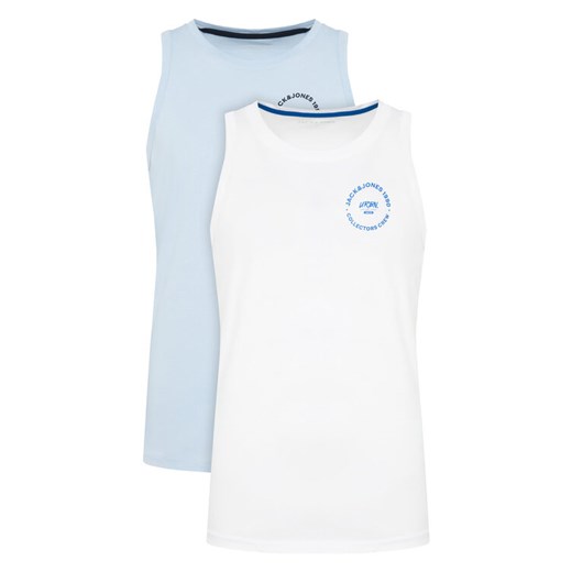 Jack & Jones Komplet tank topów Simon 12276429 Kolorowy Regular Fit ze sklepu MODIVO w kategorii T-shirty męskie - zdjęcie 187052088