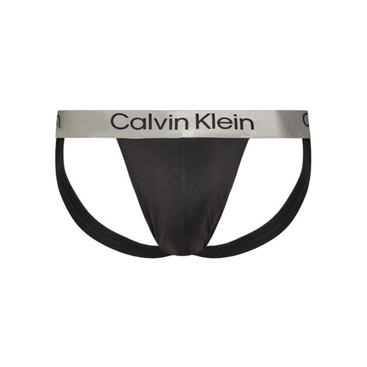 Calvin Klein Underwear Komplet slipów Jock Strap LV00NB4121 Czarny ze sklepu MODIVO w kategorii Majtki męskie - zdjęcie 187052089