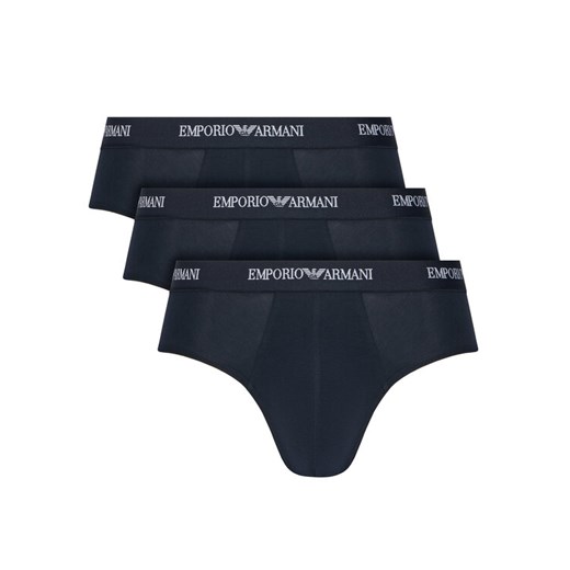 Emporio Armani Underwear Komplet slipów EM000258 AF14132 MB139 Granatowy ze sklepu MODIVO w kategorii Majtki męskie - zdjęcie 187052108