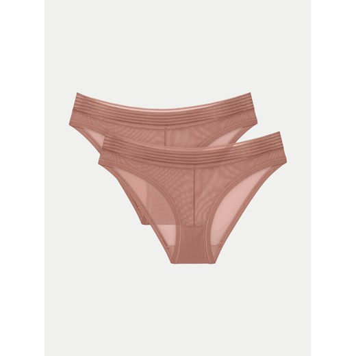 Triumph Komplet fig Tempting Sheer 10218591 Beżowy ze sklepu MODIVO w kategorii Majtki damskie - zdjęcie 187052116