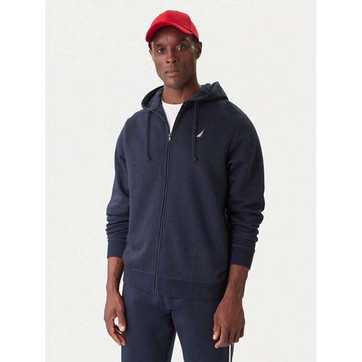 Nautica Bluza Winnemucca N1T04065 Granatowy Regular Fit ze sklepu MODIVO w kategorii Bluzy męskie - zdjęcie 187052137