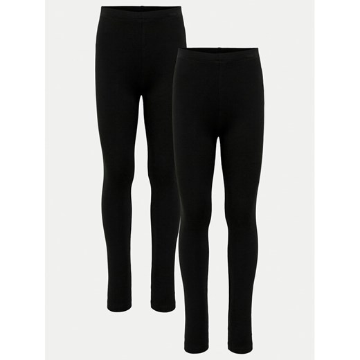 Kids ONLY Komplet legginsów 15333816 Czarny Slim Fit ze sklepu MODIVO w kategorii Spodnie dziewczęce - zdjęcie 187052147