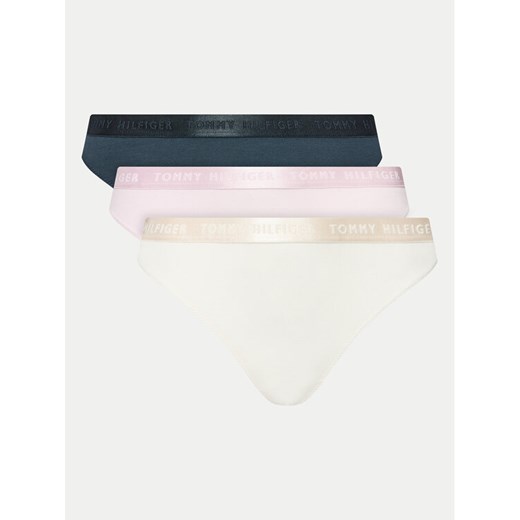 Tommy Hilfiger Komplet stringów UW0UW04480 Kolorowy - id: 0000304062339 - marki Tommy Hilfiger - 187052158 Tommy Hilfiger Komplet stringów UW0UW04480 Kolorowy ze sklepu MODIVO w kategorii Majtki damskie - zdjęcie 187052158