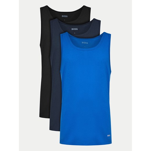 BOSS Komplet tank topów 50517863 Kolorowy Regular Fit ze sklepu MODIVO w kategorii T-shirty męskie - zdjęcie 187052206