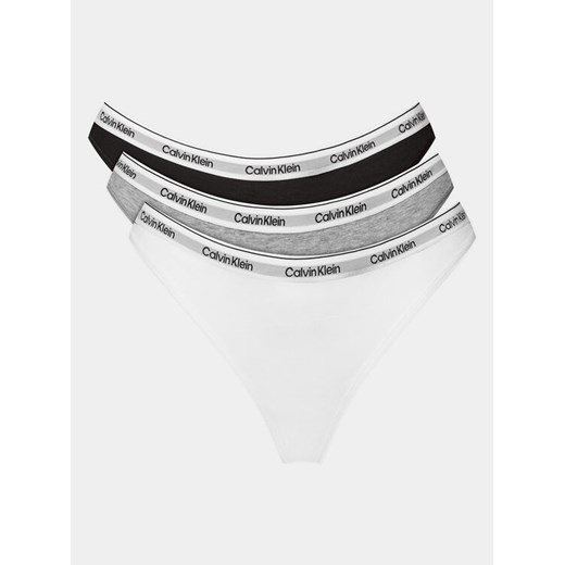 Calvin Klein Underwear Komplet stringów 000QD5209E Kolorowy - id: 0000303412203 - marki Calvin Klein Underwear - 187052279 Calvin Klein Underwear Komplet stringów 000QD5209E Kolorowy ze sklepu MODIVO w kategorii Majtki damskie - zdjęcie 187052279