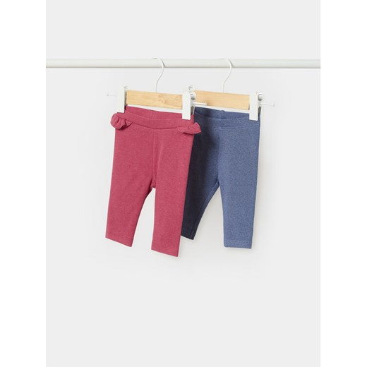 Mayoral Komplet legginsów 2.755 Czerwony Regular Fit ze sklepu MODIVO w kategorii Legginsy niemowlęce - zdjęcie 187052285