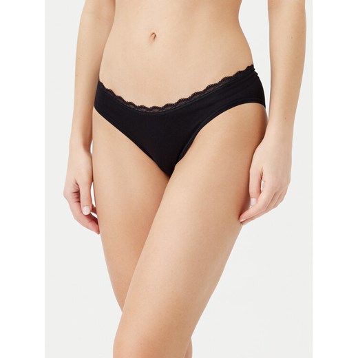 Triumph Komplet fig Feel Of Cotton 10225045 Czarny ze sklepu MODIVO w kategorii Majtki damskie - zdjęcie 187052325