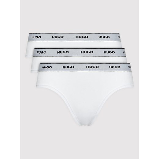 HUGO Komplet fig 50469657 Biały - id: 0000209656213 - marki Hugo Boss - 187052337 HUGO Komplet fig 50469657 Biały ze sklepu MODIVO w kategorii Majtki damskie - zdjęcie 187052337