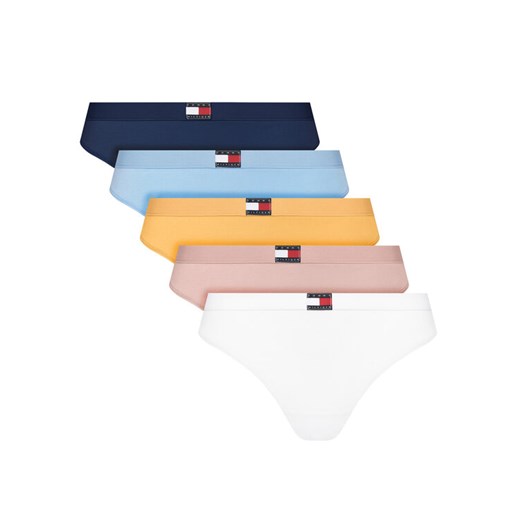 Tommy Hilfiger Komplet stringów UW0UW05642 Kolorowy - id: 0000305358080 - marki Tommy Hilfiger - 187052387 Tommy Hilfiger Komplet stringów UW0UW05642 Kolorowy ze sklepu MODIVO w kategorii Majtki damskie - zdjęcie 187052387