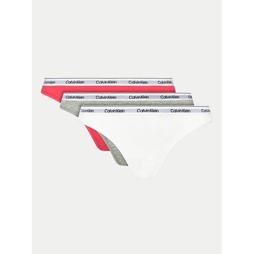 Calvin Klein Underwear Komplet stringów 000QD5209E Kolorowy - id: 0000303412272 - marki Calvin Klein Underwear - 187052388 Calvin Klein Underwear Komplet stringów 000QD5209E Kolorowy ze sklepu MODIVO w kategorii Majtki damskie - zdjęcie 187052388