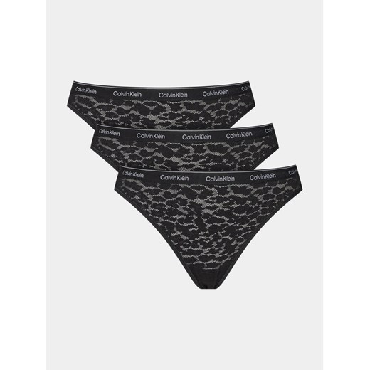 Calvin Klein Underwear Komplet fig 000QD5069E Czarny ze sklepu MODIVO w kategorii Majtki damskie - zdjęcie 187052425