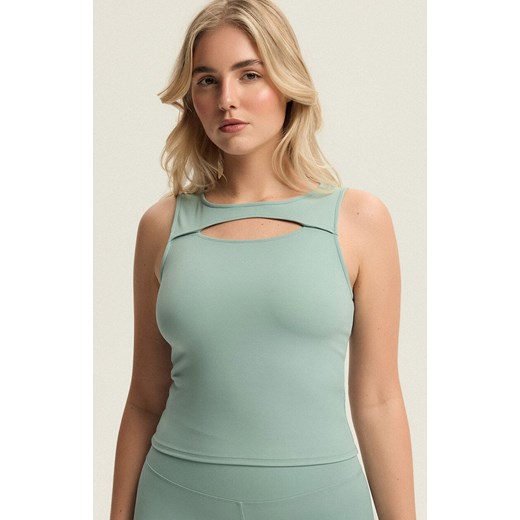 Esotiq podkoszulek damski Bloovii Kelsea 43783-07X, Kolor matcha, Rozmiar L, BLOOVII ze sklepu Primodo w kategorii Podkoszulki i halki - zdjęcie 187056779