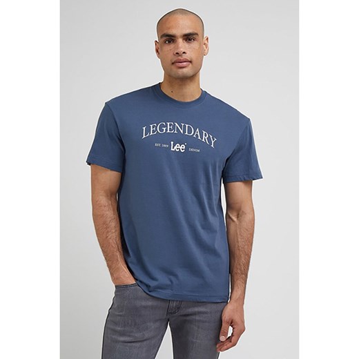 Lee Koszulka w kolorze niebieskim Lee XL Limango Polska okazja
