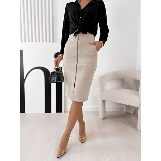 spódnica reze beżowa m/38 ze sklepu UBRA w kategorii Spódnice - zdjęcie 187057139