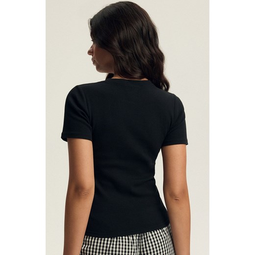 Esotiq koszulka z krótkim rękawem Bloovii Lann 44365-99X, Kolor czarny, Rozmiar L, BLOOVII ze sklepu Intymna w kategorii Bluzki damskie - zdjęcie 187057446