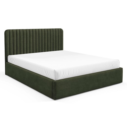 Zielone łóżko tapicerowane 3 rozmiary B5-H06 ze sklepu Edinos.pl w kategorii Łóżka i materace - zdjęcie 187057545