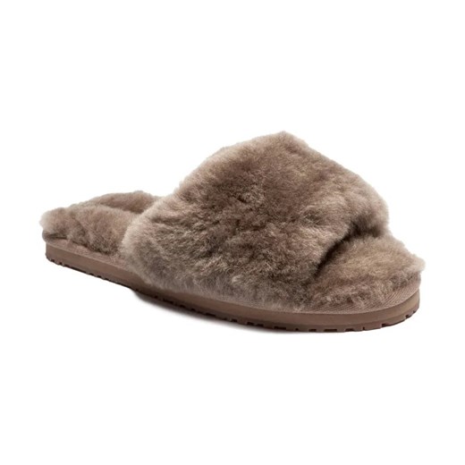 MOU Wełniane obuwie domowe SHEEPSKIN FUR SLIDE SLIPPER ze sklepu Gomez Fashion Store w kategorii Kapcie damskie - zdjęcie 187057649