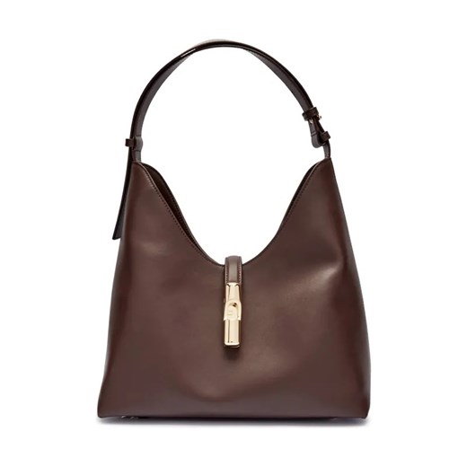Furla Skórzane hobo FURLA GOCCIA ze sklepu Gomez Fashion Store w kategorii Torebki hobo - zdjęcie 187057685