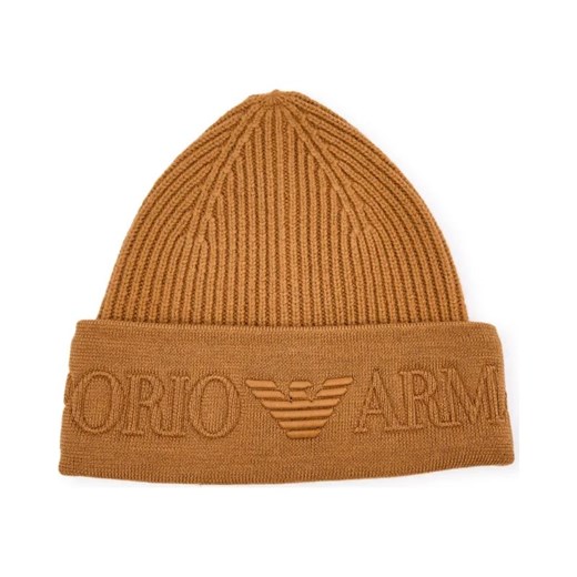 Emporio Armani Wełniana czapka ze sklepu Gomez Fashion Store w kategorii Czapki zimowe męskie - zdjęcie 187057798